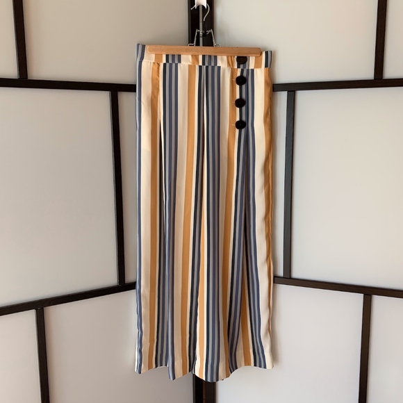 Zara Pants - Zara Ladies Stripped Palazzo Pants